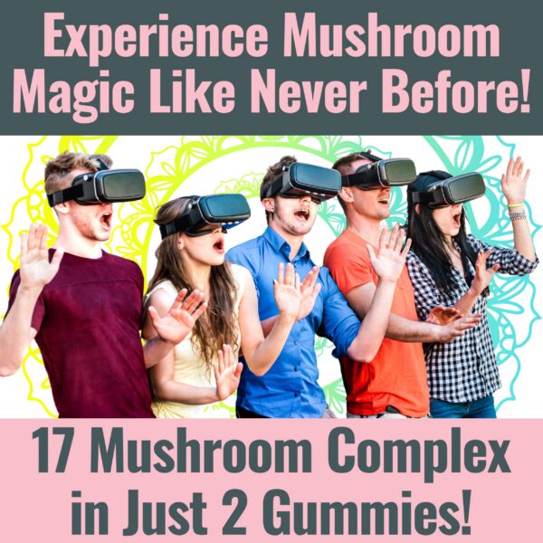 Version 1.0.0 Envase gomitas SHIZAM suplemento superalimento hongos