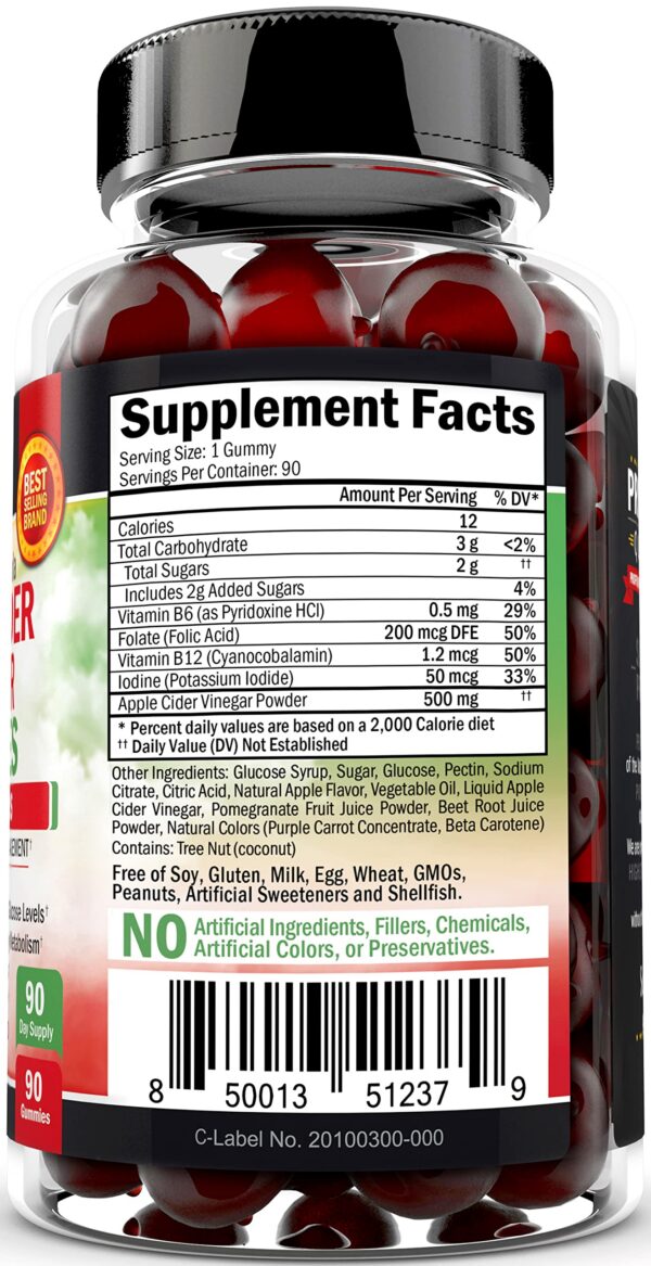 Version 1.0.0 Envase gomitas vinagre manzana BioSchwartz 90 unidades