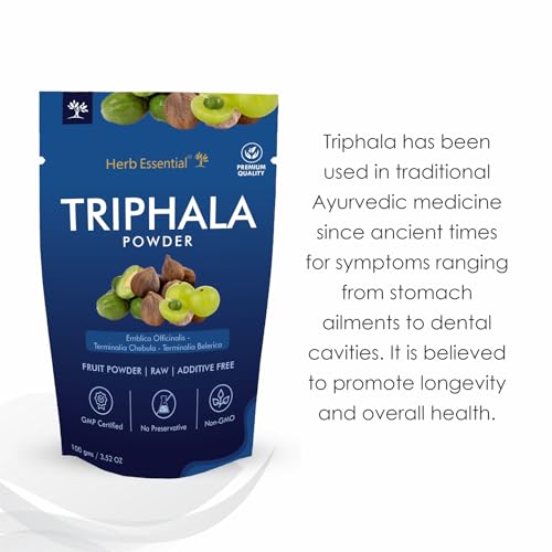 Envase de Polvo de Triphala Herb Essential