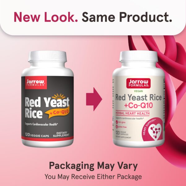 Version 1.0.0 Jarrow Formulas Arroz de Levadura Roja y CoQ10 para salud cardiovascular