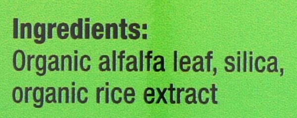 Envase lateral de alfalfa PINES orgánica 500 tabletas