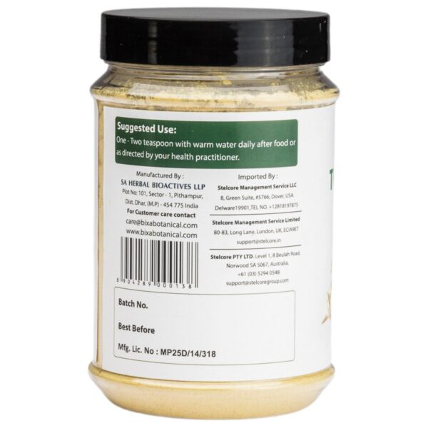 Version 1.0.0 Envase lateral polvo Tribulus Terrestris bixa BOTANICAL