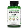 Version 1.0.0 Envase lateral Siberian Green detox herbal colon 90 cápsulas