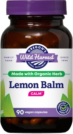 Version 1.0.0 Envase de Lemon Balm Oregon's Wild Harvest