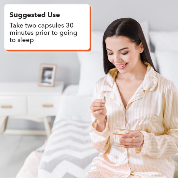 Envase LifeSeasons Relieve-R PM para alivio y sueño saludable