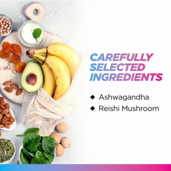 Envase suplemento Livingood Daily para estrés y relajación