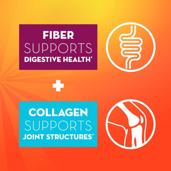 Envase polvo Metamucil Fibra con Colágeno 29.8 onzas