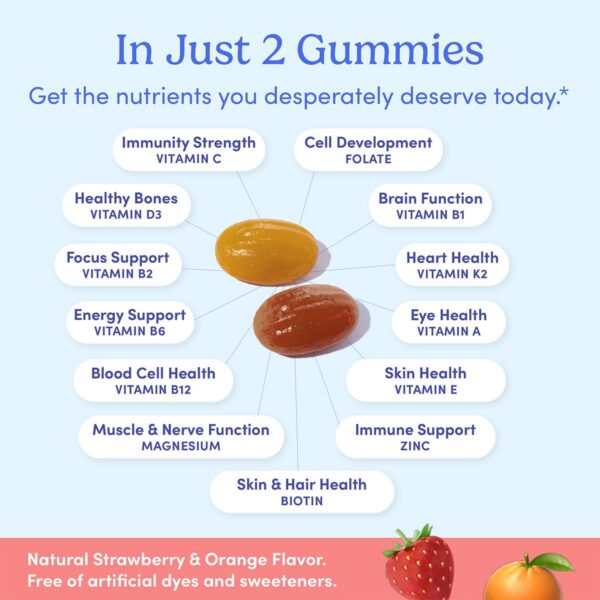 Envase multivitaminas gominolas FIRST DAY hombres con mezcla orgánica