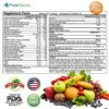 Envase multivitaminas Whole Food con probióticos y antioxidantes