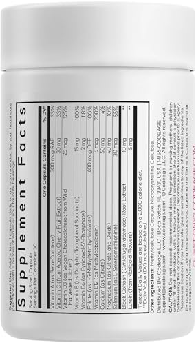 Version 1.0.0 Envase multivitamínico Codeage mujeres adultos mayores