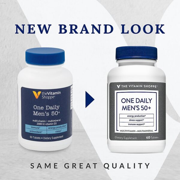 Version 1.0.0 Envase Multivitamínico One Daily hombres 50+ The Vitamin Shoppe
