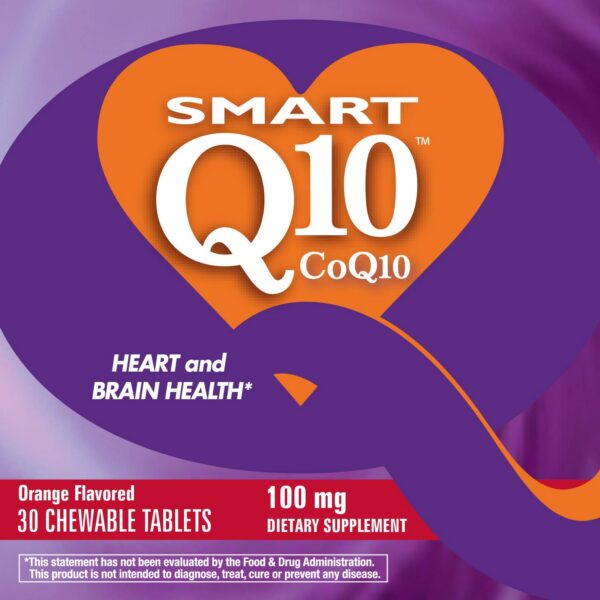 Envase de suplemento CoQ10 Nature's Way con 30 tabletas