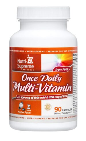 Envase Nutri Supreme Once Daily Multi 90 cápsulas