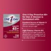 Envase One A Day Proactive 65+ apoyo salud adultos mayores