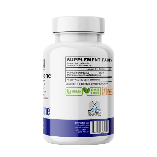 Envase Osteosine Avani Health para crecimiento óseo