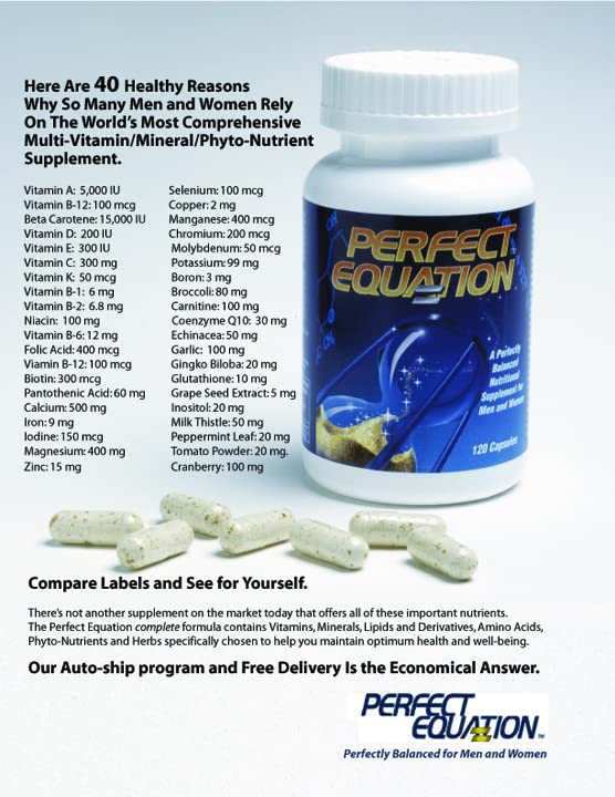 Envase de Perfect Equation Multivitamin