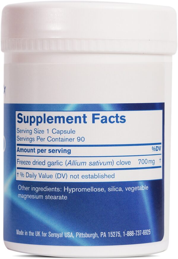 Version 1.0.0 Envase Pharmax Ajo liofilizado 90 cápsulas para salud