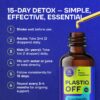 Envase Plastiq Off Zeolite apoyo limpiador y detox