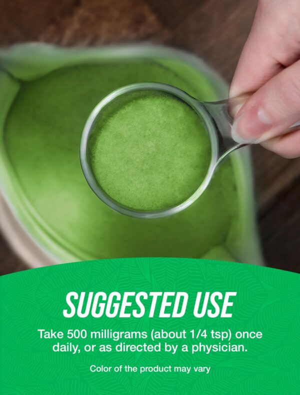 Version 1.0.0 Envase polvo alfalfa BulkSupplements para salud y bienestar