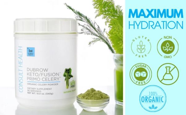 Version 1.0.0 Envase polvo apio instantáneo sin OGM para salud intestinal