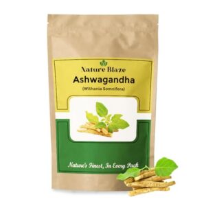 Envase de polvo ayurvédico Ashwagandha Nature Blaze