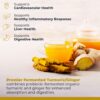 Envase de polvo fermentado cúrcuma y jengibre Premier Research