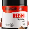 Envase polvo hongo reishi FreshCap 14000mg 60 porciones