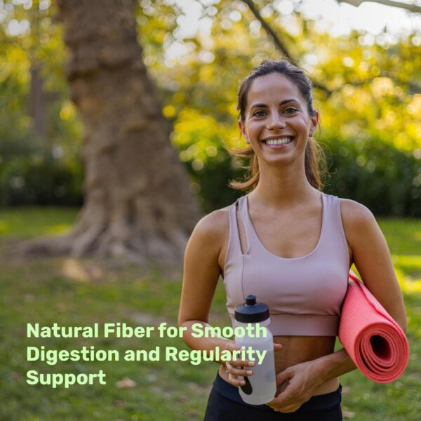 Envase de polvo orgánico psyllium husk de alta calidad