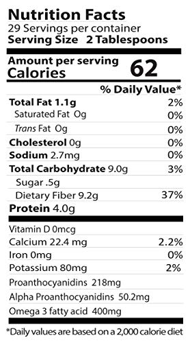 Envase de polvo semilla arándano rojo de Berry Beautiful