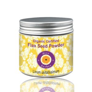 Envase polvo semilla de lino orgánico Deve Herbes 100 gm