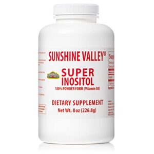 Version 1.0.0 Envase polvo Sunshine Valley Super Inositol para SOP y fertilidad