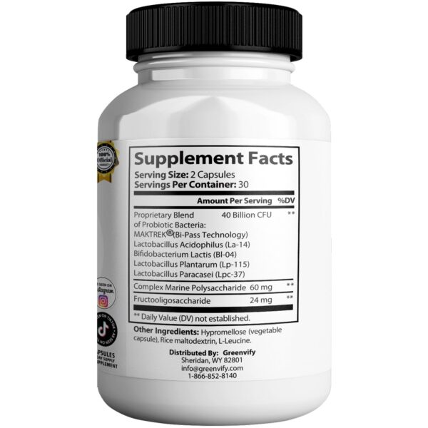 Version 1.0.0 Envase probióticos GREENVIFY Prime Max Biome 60 cápsulas