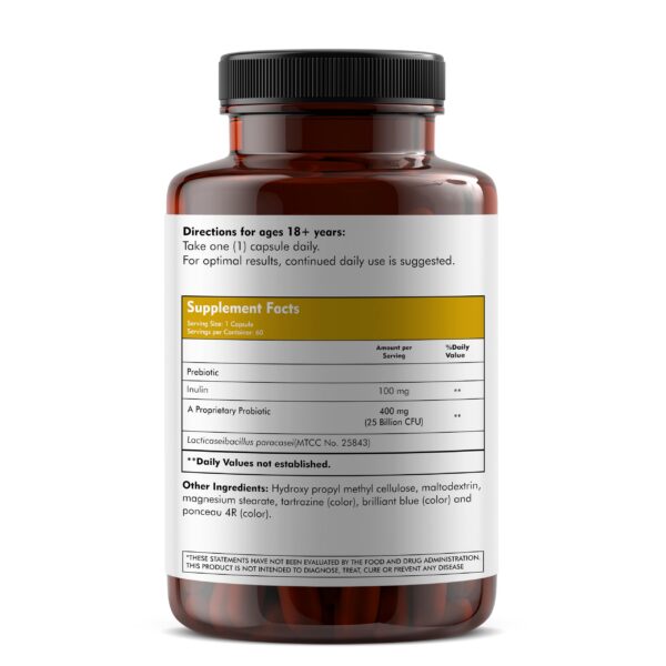 Envase probióticos MEIBOTAN mejora función inmune y metabólica