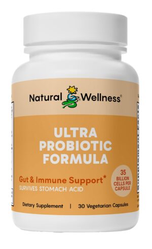 Envase probióticos Natural Wellness Ultra 35 mil millones CFU