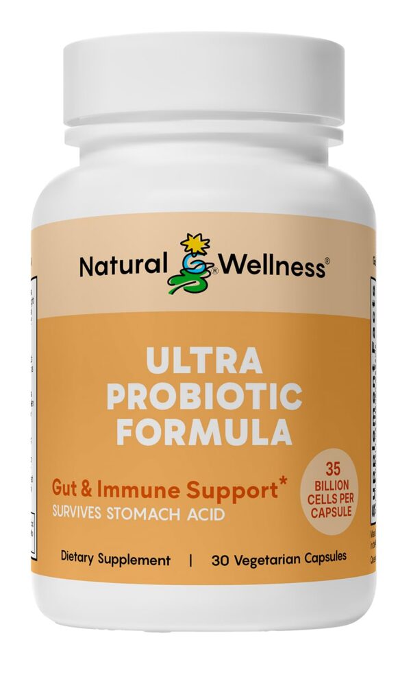Version 1.0.0 Envase probióticos Natural Wellness Ultra 35 mil millones CFU