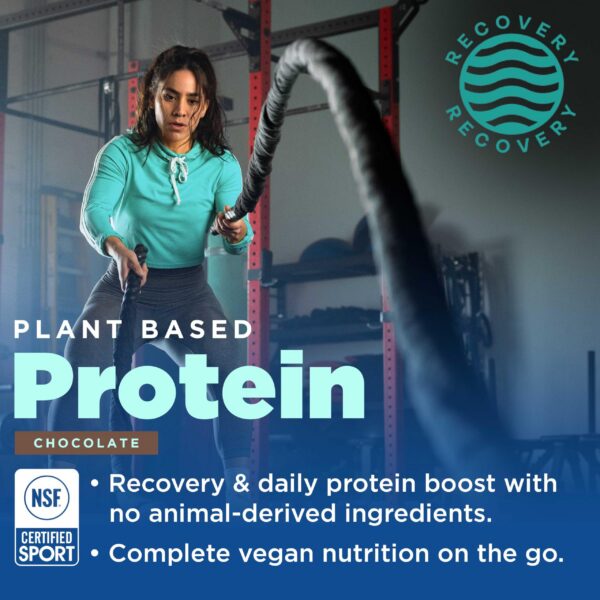 Envase proteína vegana Gnarly Nutrition certificado NSF Sport