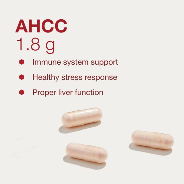 Envase Protocol AHCC 600 mg 60 cápsulas vegetales