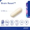 Envase Pure Encapsulations Brain Reset 60 cápsulas
