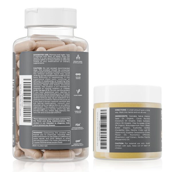 Envase de Pure for Men suplemento de fibra Stay Ready