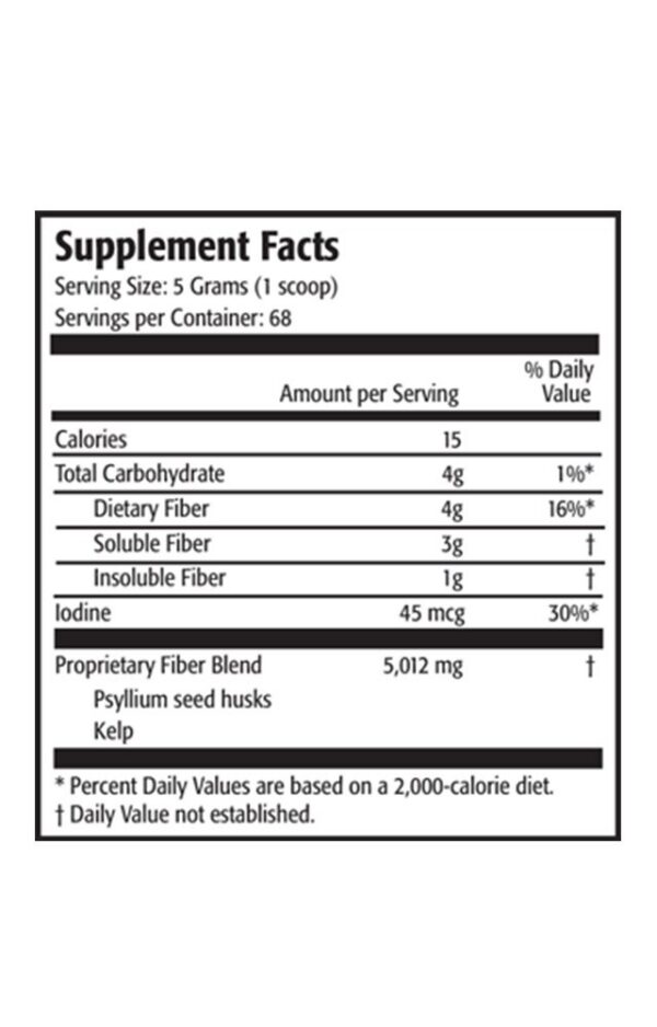 Envase Res-Q Land 'n' Sea polvo fibra para salud digestiva
