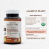 Suplemento natural Agaricus Blazei 60 cápsulas Secrets of the Tribe