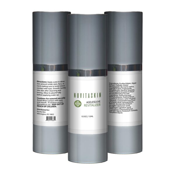 Envase del serum revitalizante para piel Nuvita