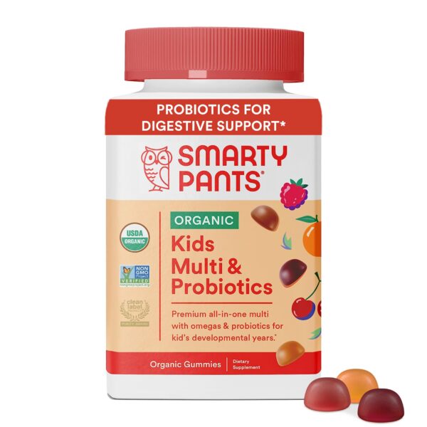 Version 1.0.0 Etiqueta de ingredientes SmartyPants Kids Gummies
