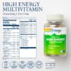 Envase de Solaray multivitaminas sin hierro 90 vegcaps