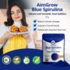Envase de spirulina azul antioxidante Aimgrow