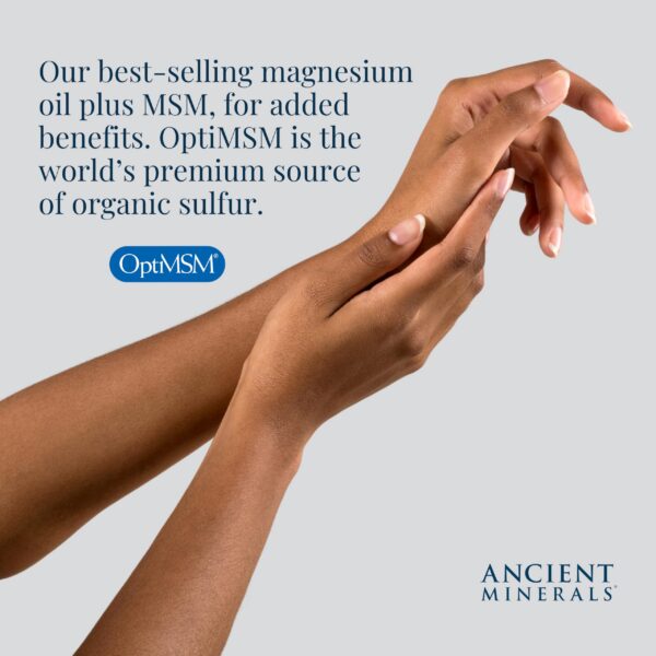 Envase spray aceite magnesio Ancient Minerals para piel