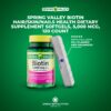 Envase Spring Valley Biotina para cabello piel y uñas