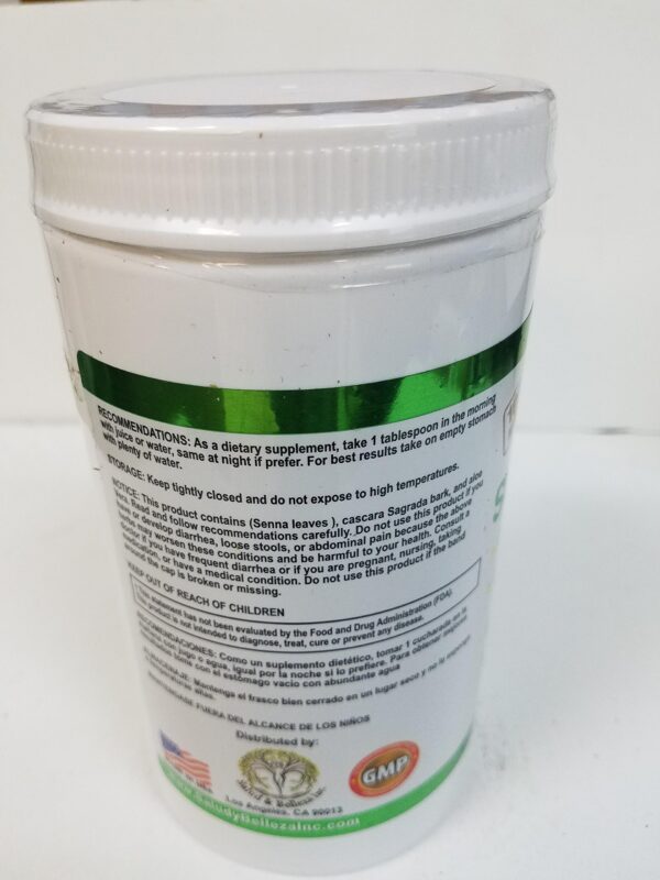 Envase de Super Total-Detox polvo desintoxicante