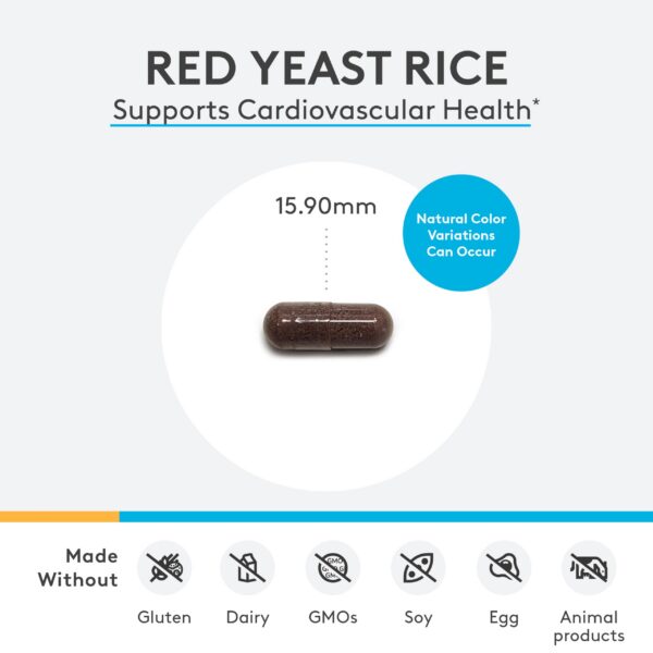 Frasco frente suplemento arroz levadura roja XYMOGEN