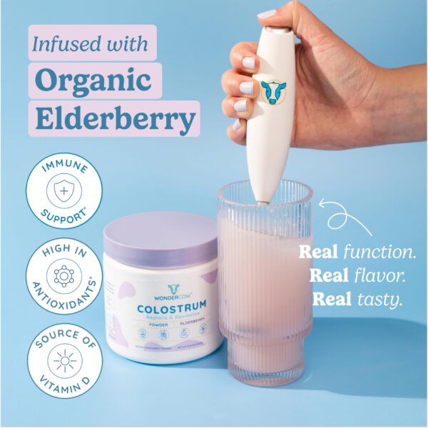 Envase suplemento calostro WONDERCOW para salud intestinal e inmunidad